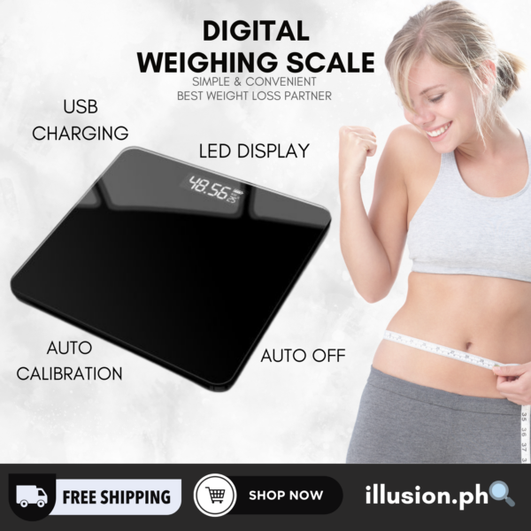 Weighing Scale Digital LED Display Weigh Scale For Body Health Lose Weigh